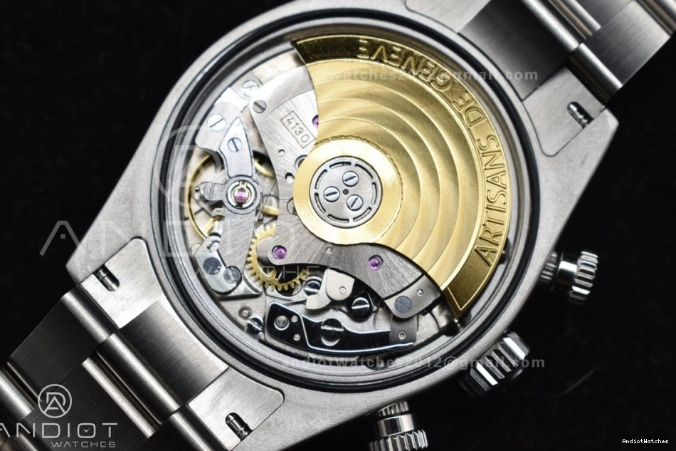 SS SS Daytona SmoothTexture Black 823 Edition Orange on Dial Best Bracelet A ADGF 1208